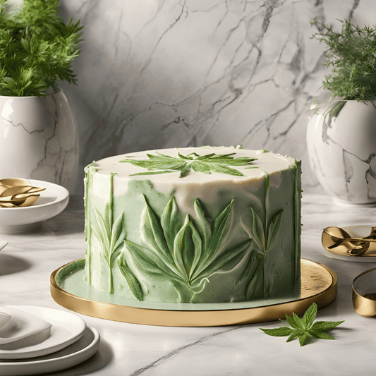 Gâteau au CBD : Un Délice Gourmand et Relaxant 🍰🌿