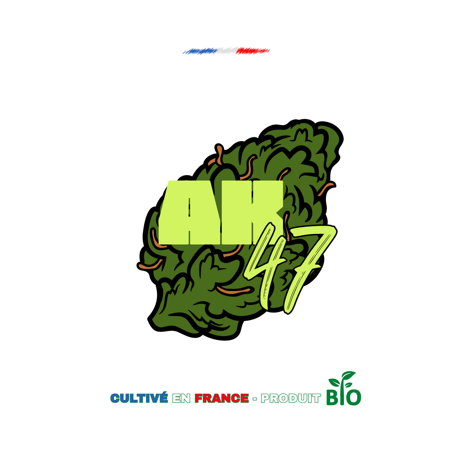 💥 AK-47 CBD – Puissante, aromatique et terriblement relax 🌿
