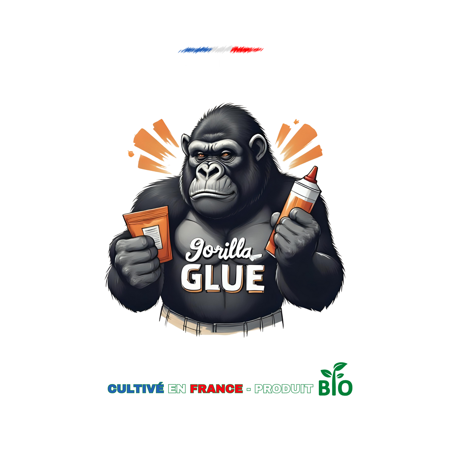 🦍 Gorilla Glue CBD – Puissante, collante et ultra relax